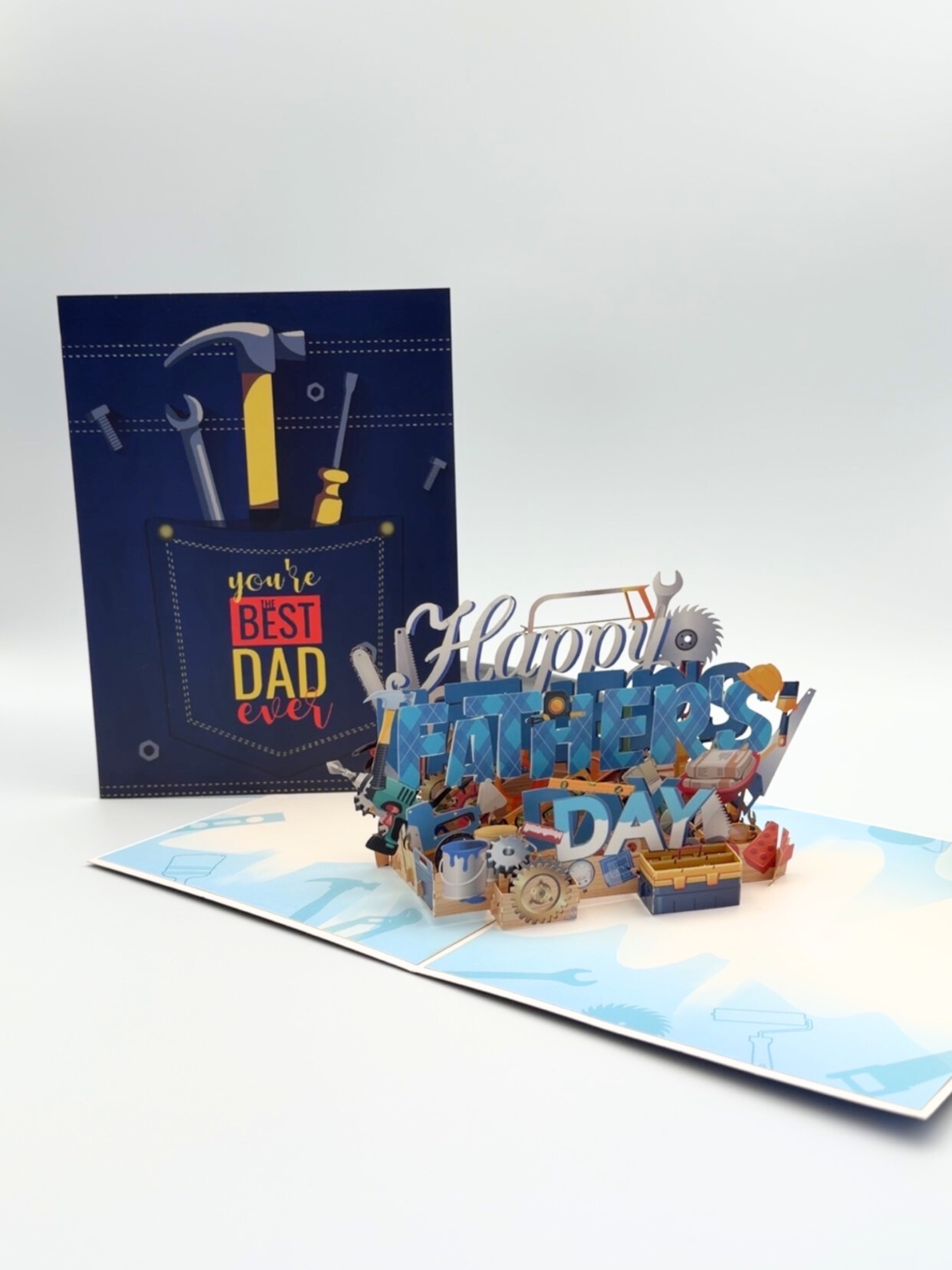 Toolbox Father’s Day Pop-Up Card