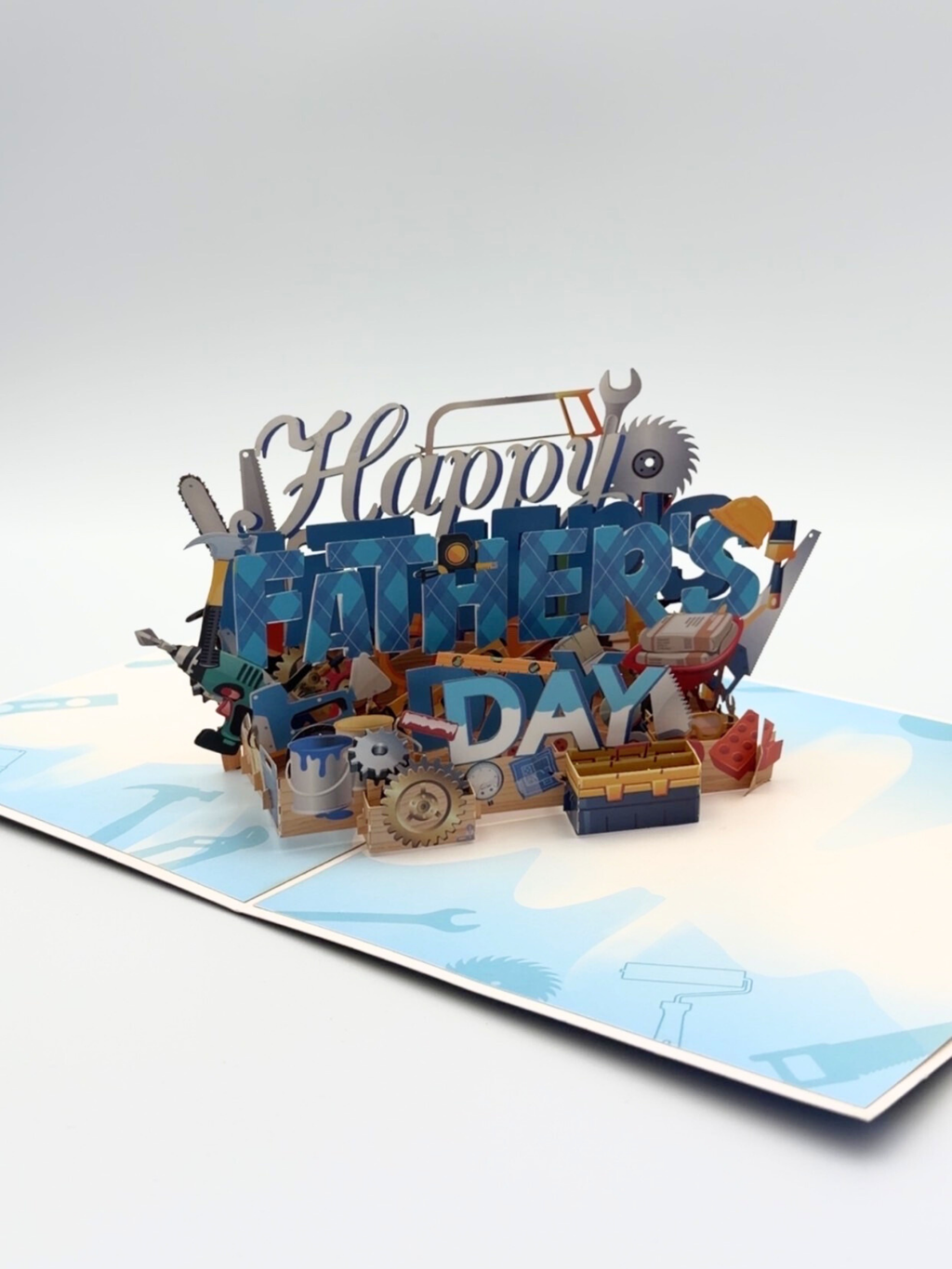 Toolbox Father’s Day Pop-Up Card