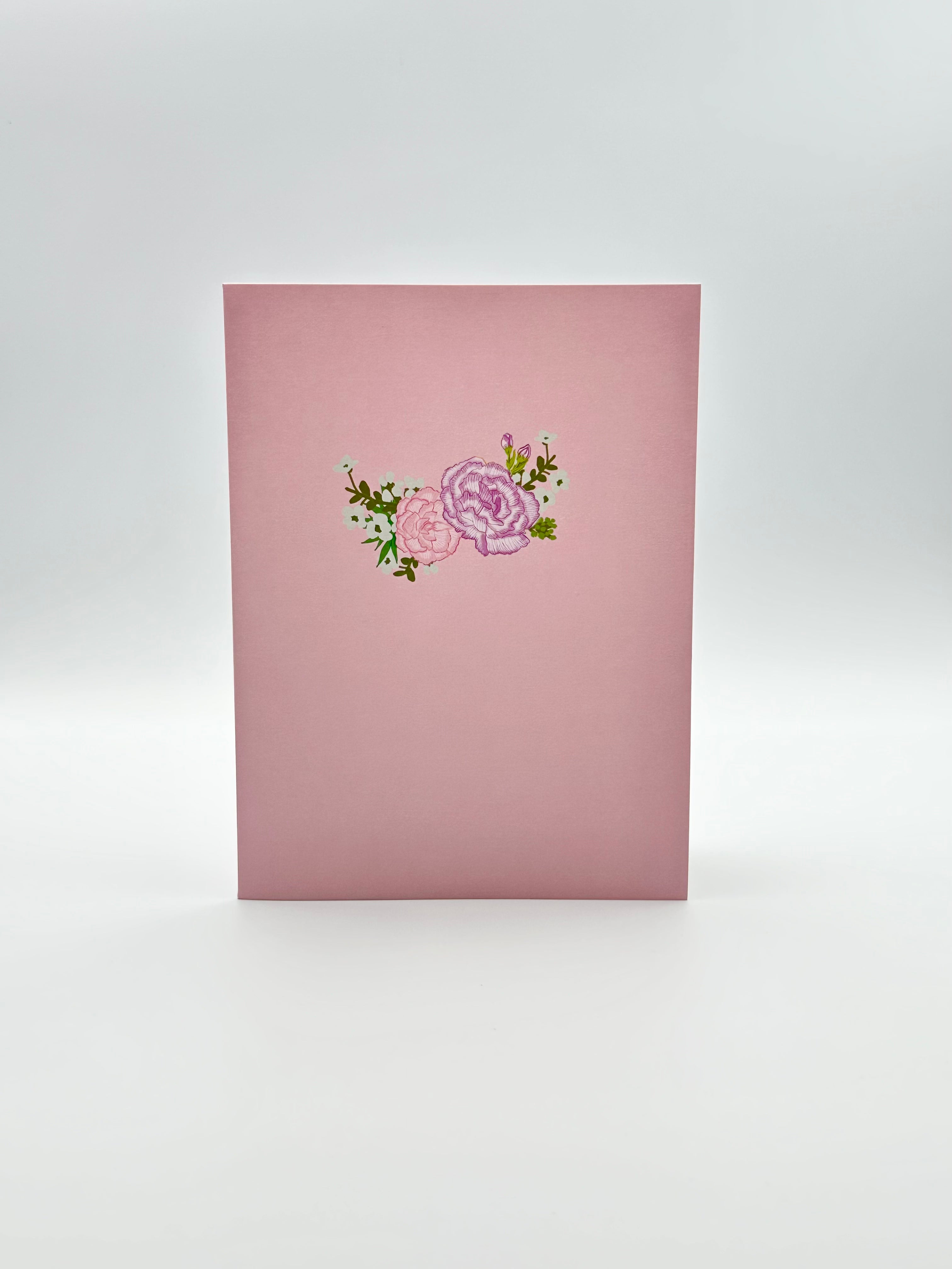 Flower Bouquet Pop-up Greeting Card