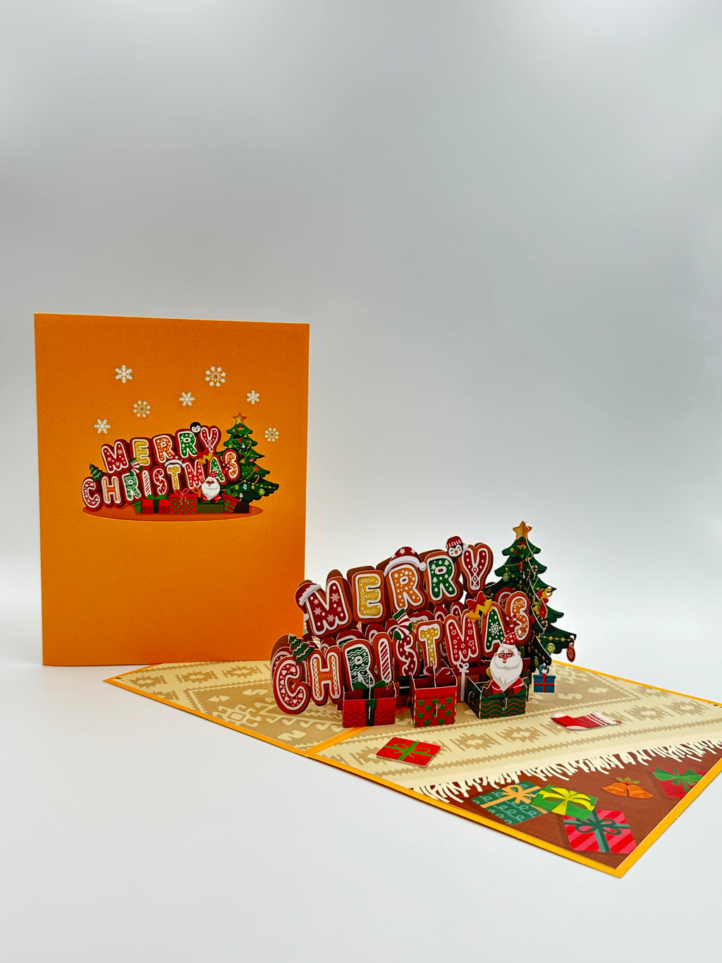 Merry Christmas Card Pop-up Card