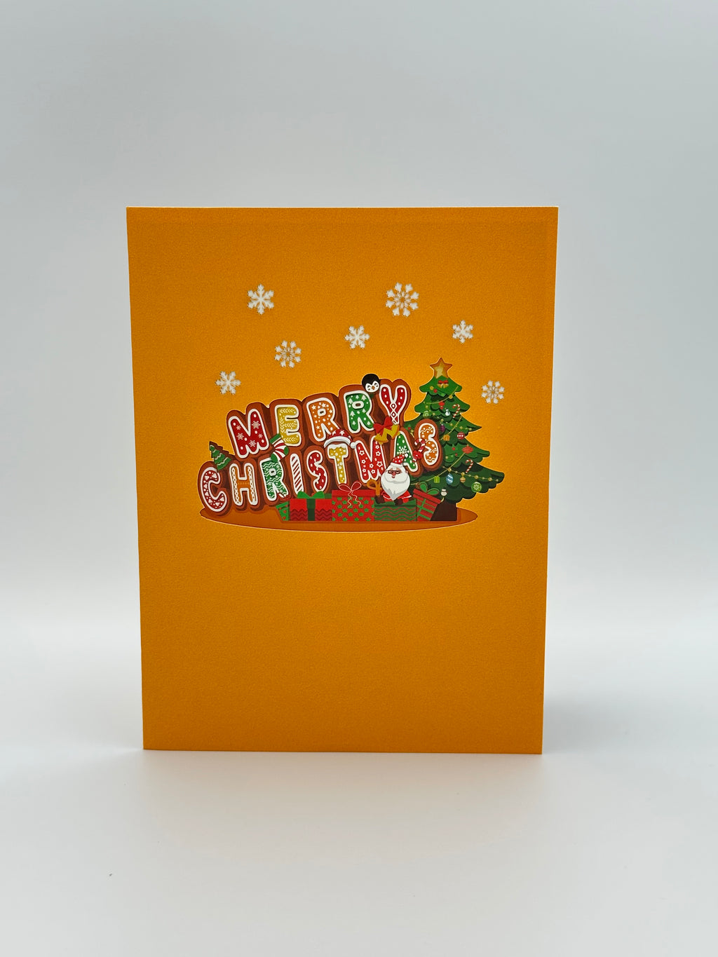 Merry Christmas Card Pop-up Card