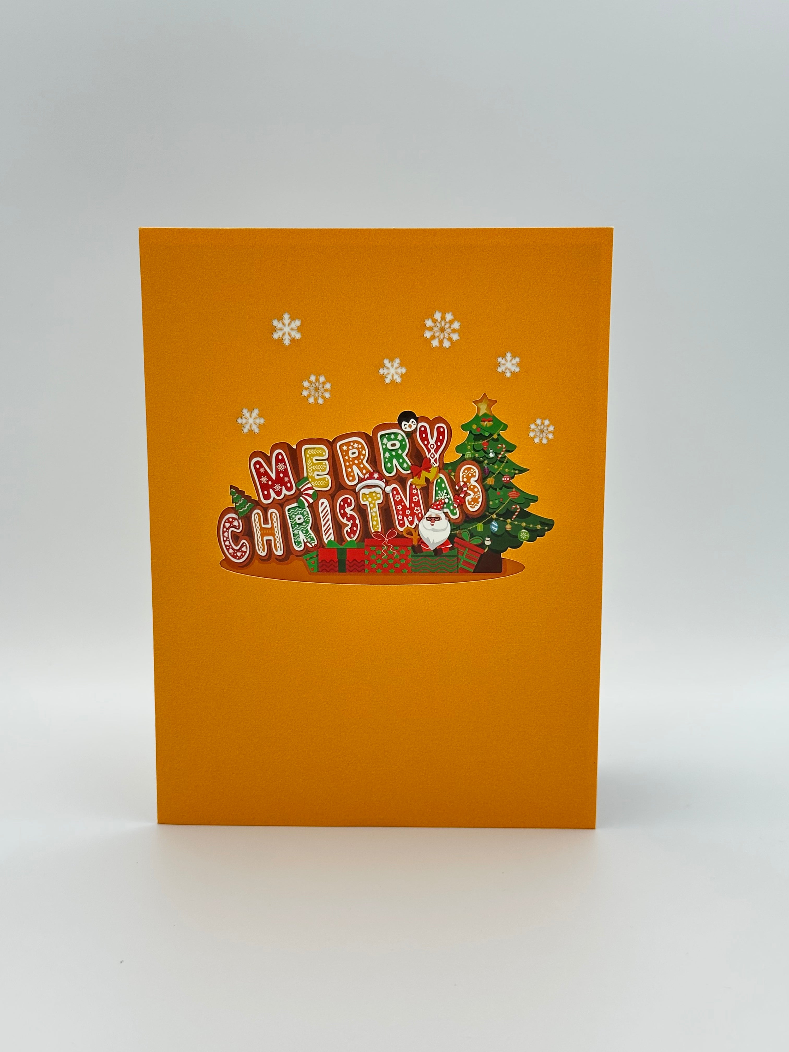 Merry Christmas Card Pop-up Card