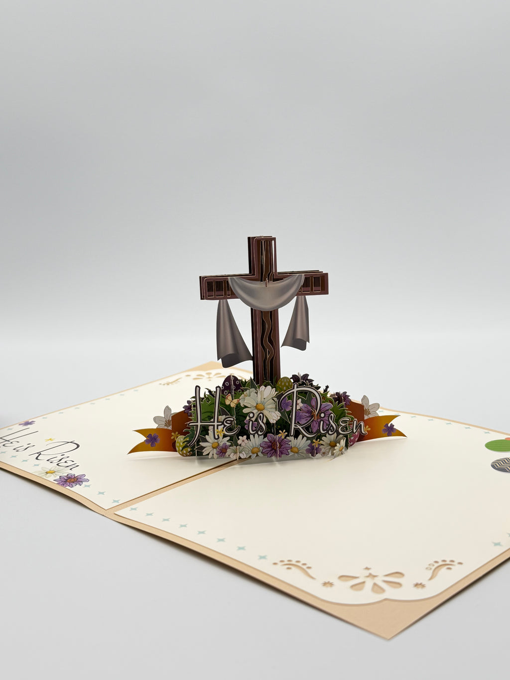 He Is Risen 3D Pop-Up Greeting Card