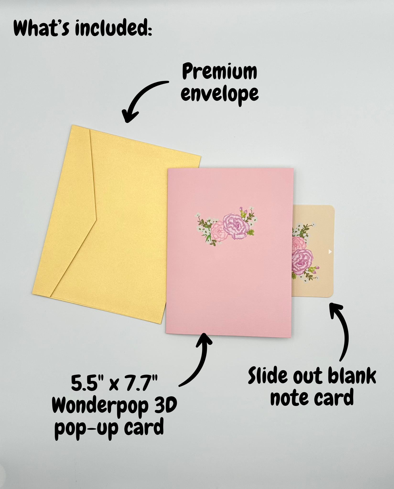 Flower Bouquet Pop-up Greeting Card